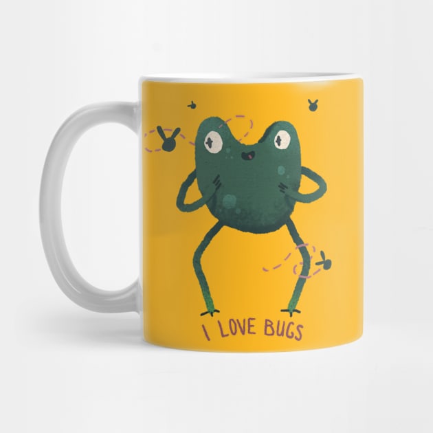 I LOVE BUGS by Qakie